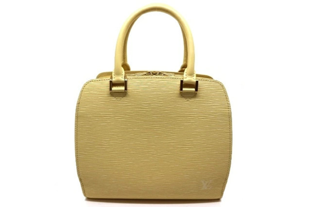LOUIS VUITTON LV Pont Neuf Handbag Vanilla Epi